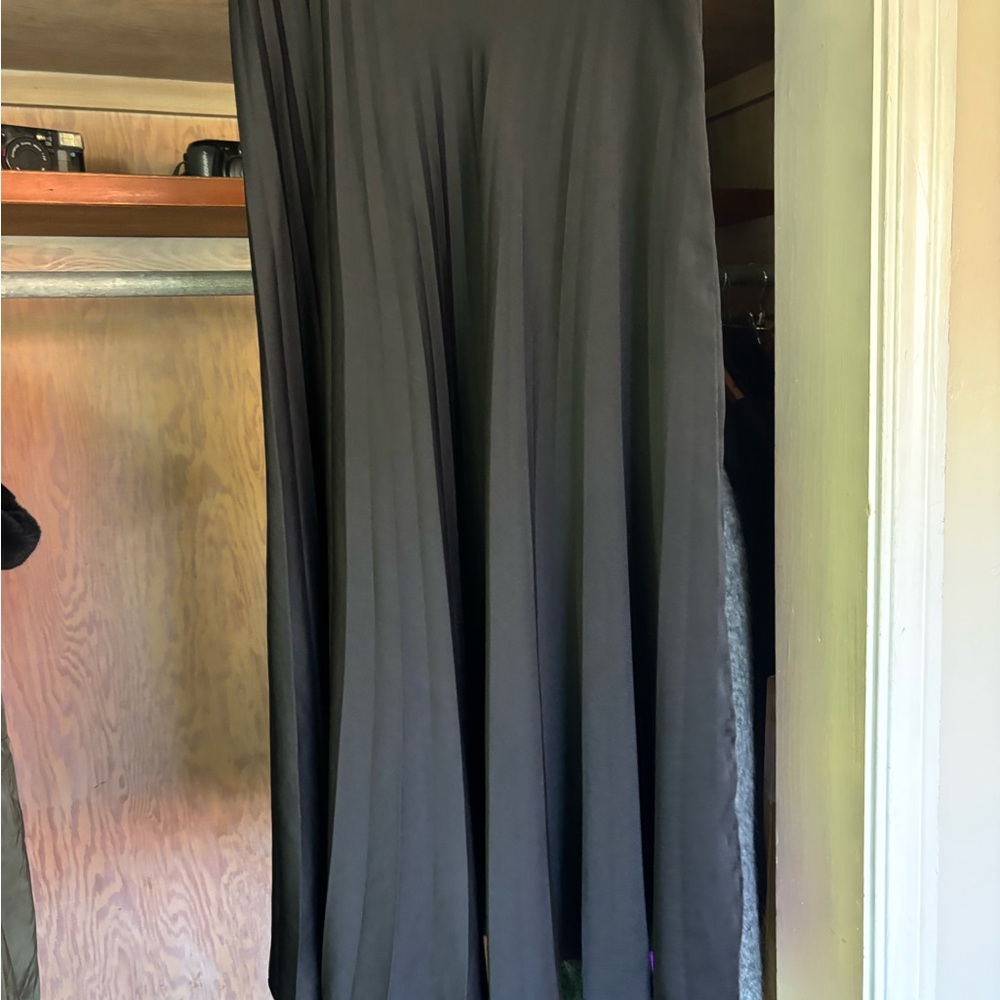Zara Black Midi Skirt